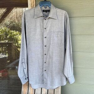 Kenneth Cole New York Long Sleeve Button Down Shirt